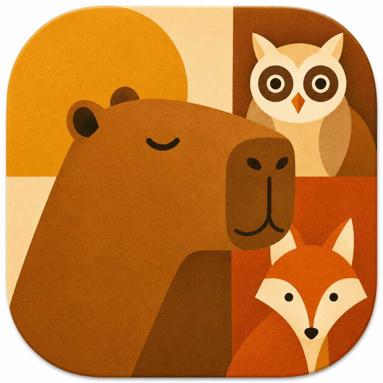 Three Animal Desk agents collaborating around a desk